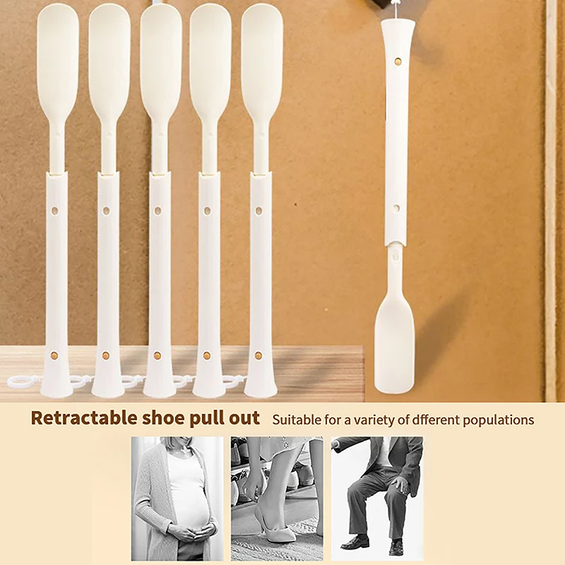 Adjustable Telescopic Shoe Horn - Professional Dressing Aid Stick for Home Use - Image 3
