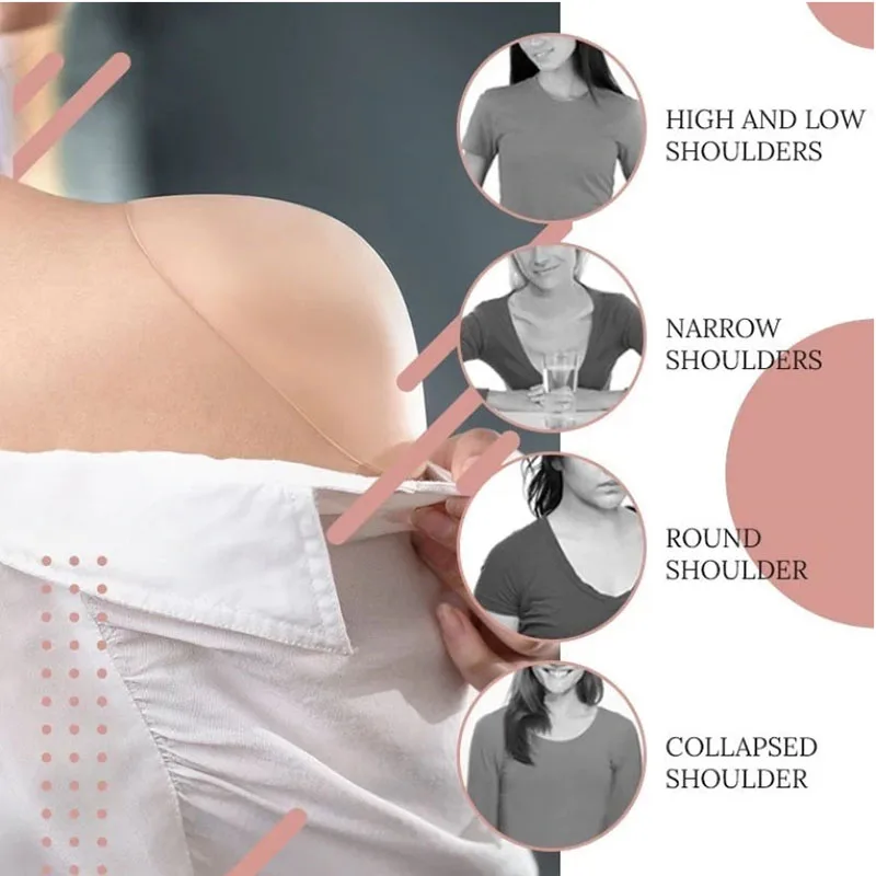 Silicone Shoulder Pads for Women - Invisible, Detachable, Breathable, and Reusable - Image 5