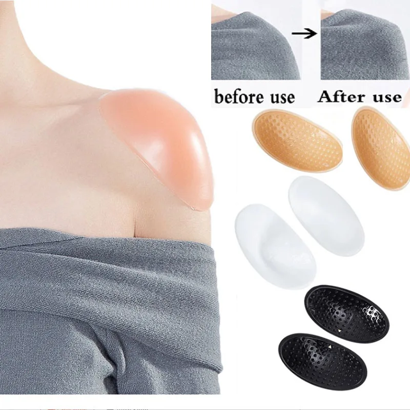 Silicone Shoulder Pads for Women - Invisible, Detachable, Breathable, and Reusable - Image 2